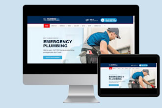 plumbing website construction website roofing website hvac plumbing website