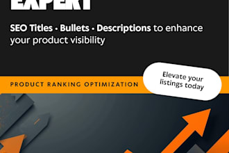 write your amazon product listing with SEO keywords