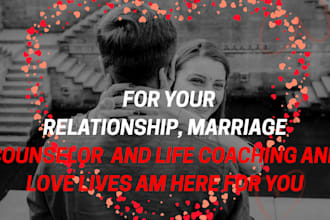 life, relationship and marriage counselling at its best for you