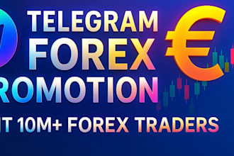 boost forex trading channel with telegram ads, forex promotion, and active trade