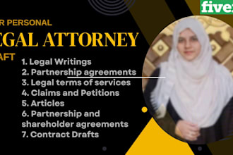 draft professional legal contracts, agreements, and business documents