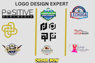 design a modern business logo, brand identity, brand board