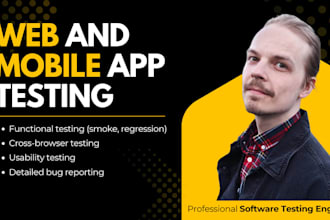test and QA your website and find bugs