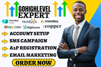 setup gohighlevel a2p 10dlc registration ghl email and sms marketing automation