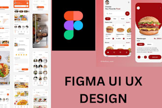 do figma design, figma website design, mobile app UI UX, website UI UX