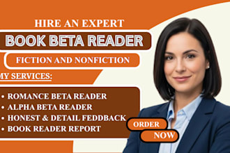 beta read, review your fiction, nonfiction, manuscripts and give honest feedback