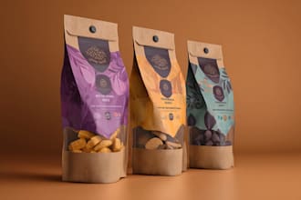 design a bold and modern packaging design