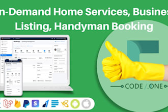 build on demand, handyman, home services booking, delivery app and website
