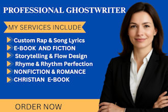 ghostwrite  poetic lyrics for your song or rap