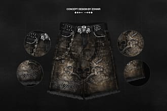 design premium streetwear designs for your clothing brand
