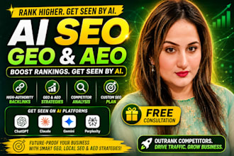rank your business on ai and voice search using GEO, local SEO and aeo