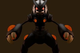 create 3d assets or character