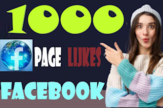 contribute to grow up 1000 your facebook followers
