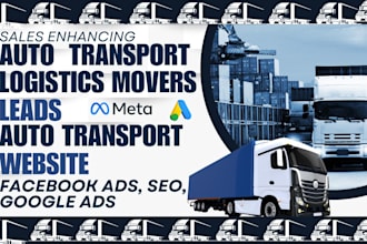 generate auto transport logistics movers leads build auto transport website