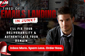 fix email deliverability email authentication spf dkim dmarc email marketing dns