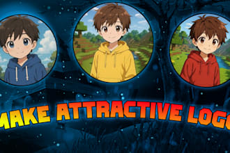 the attractive minecraft animated logo