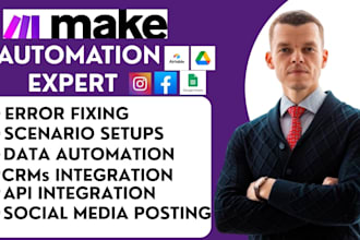 make com automation, make automation make com scenario made com