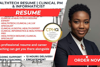 write a standout clinical and healthtech resume