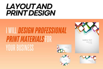 custom print design services flyers posters