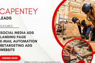 generate carpentry millwork framing cabinetry counter installation leads website