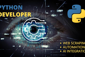 fix or develop python automation scripts