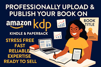 professionally upload and publish your book
