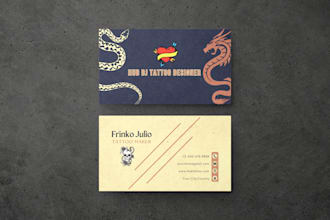 design elegant and professional business cards using canva