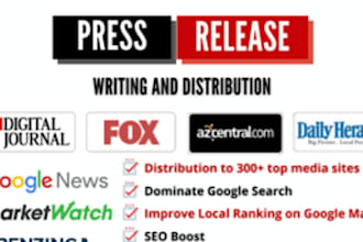 write an amazing press release writing press distribution