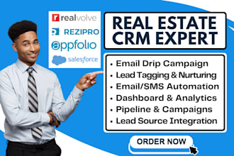 automate salesforce doorloop rezipro appfolio crm realvolve zapier integration
