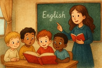 illustrate watercolor whimsical childrens story book illustration kid story book