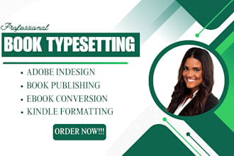 book typesetting kindle formatting ebook epub conversion on adobe indesign
