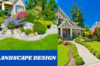 architect landscape planting site, 2d site plan material list garden as designer
