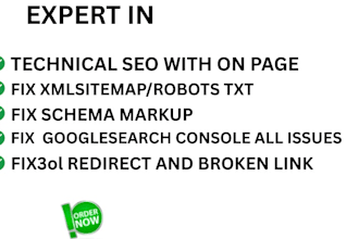 create XML sitemap, fix robots txt, sitemap, google search consle