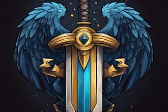 make a professional fantasy logo