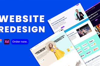 do website redesign figma website, uiux redesign
