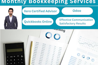 do monthly bookkeeping for all businesses