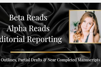 beta read dark romance, romantasy, and erotica manuscripts