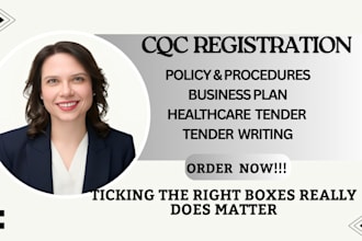 support the cqc registration for your care business