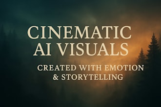 create cinematic ai visuals with emotion and atmosphere