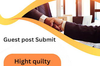 publish  guest post with high authority furniture backlinks
