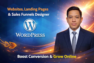 design a fast wordpress website that converts