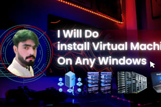 do create virtual machine on any windows