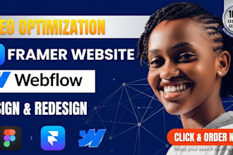 redesign your framer website and improve SEO, figma to framer, webflow to framer