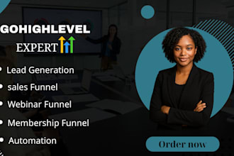 gohighlevel sales funnel, webinar funnel ghl membership automation ai chatbot