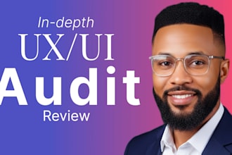 provide a professional UX UI audit of your website or app