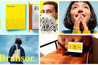 create your brand identity, logo and brand guidelines