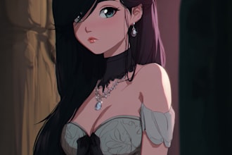 draw anime character for you