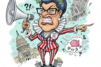 draw a caricature, cartoon caricatures