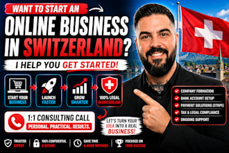 help you start or improve your ecommerce business in switzerland