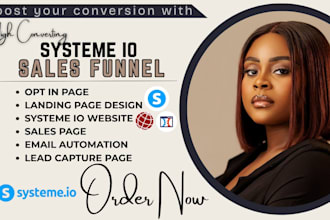 build systeme io website systeme io sales funnel systeme io landing page